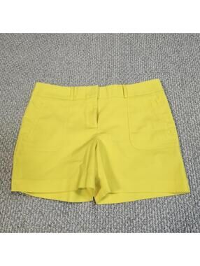Ann Taylor LOFT The Riviera Short Yellow Size 14